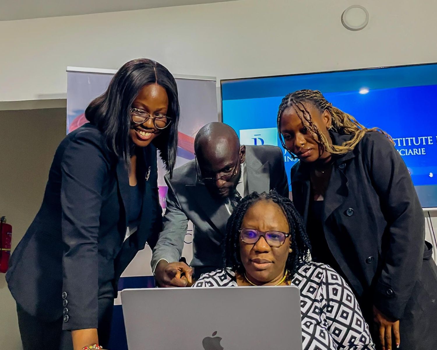 Justice Research Institute team at work